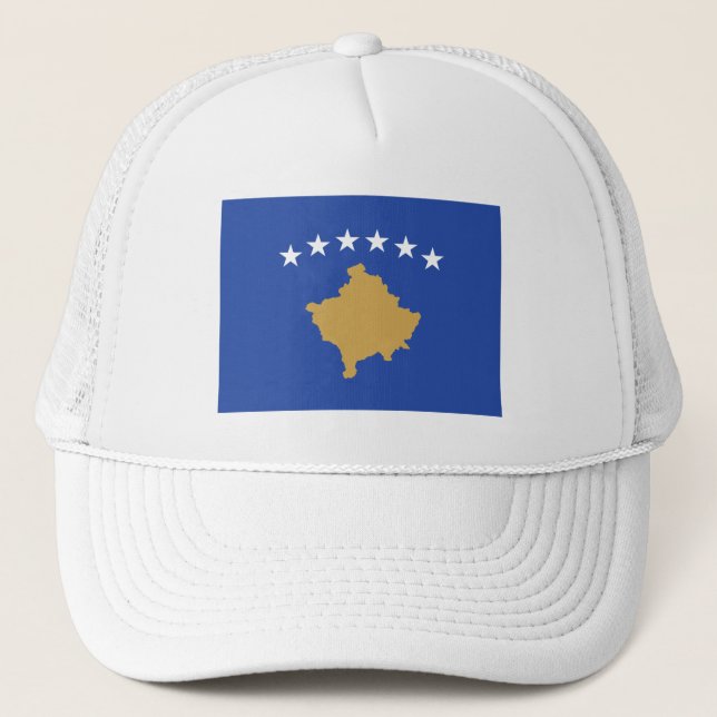 Casquette Drapeau du Kosovo (Devant)
