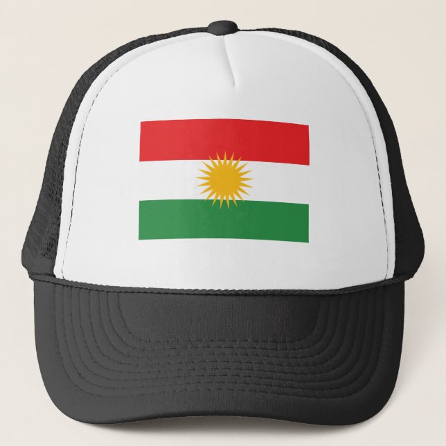 Casquette Drapeau du Kurdistan (Devant)