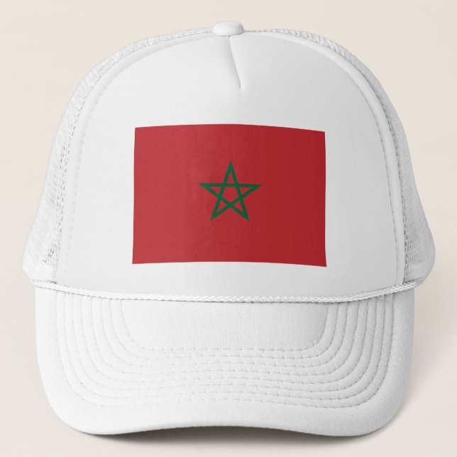 Casquette Drapeau du Maroc (Devant)