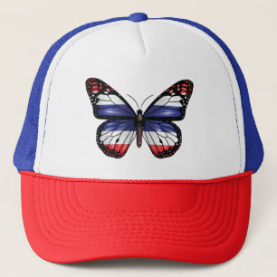 Casquette Drapeau du papillon monarque de Thaïlande