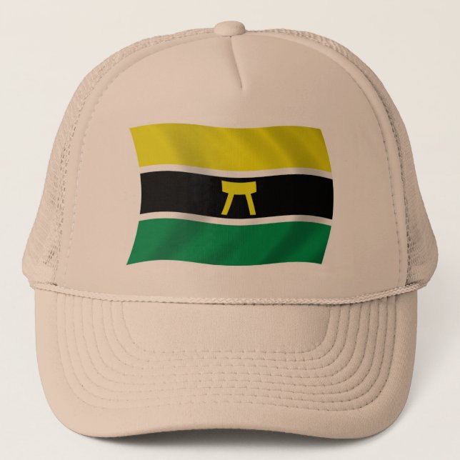 Casquette Drapeau du peuple Ashanti Chapeau (Devant)