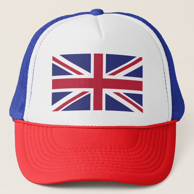 Casquette Drapeau du Royaume-Uni patriotique (Devant)