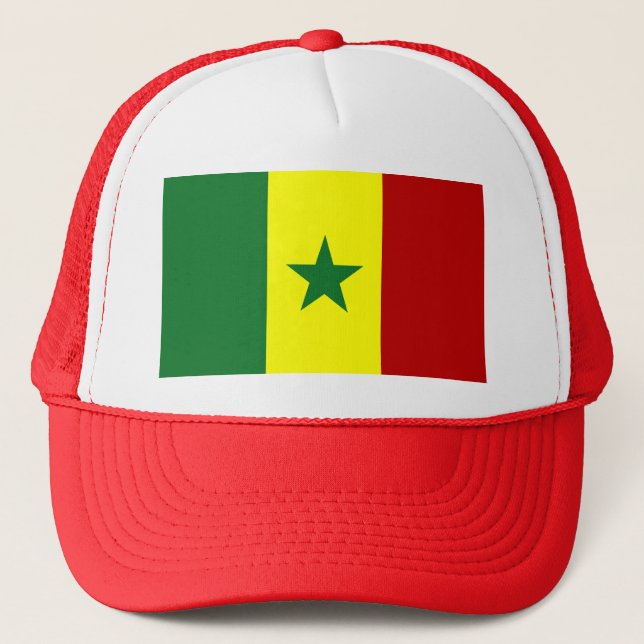 Casquette Drapeau du Sénégal (Devant)