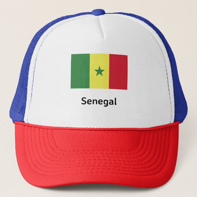 Casquette Drapeau du Sénégal (Devant)