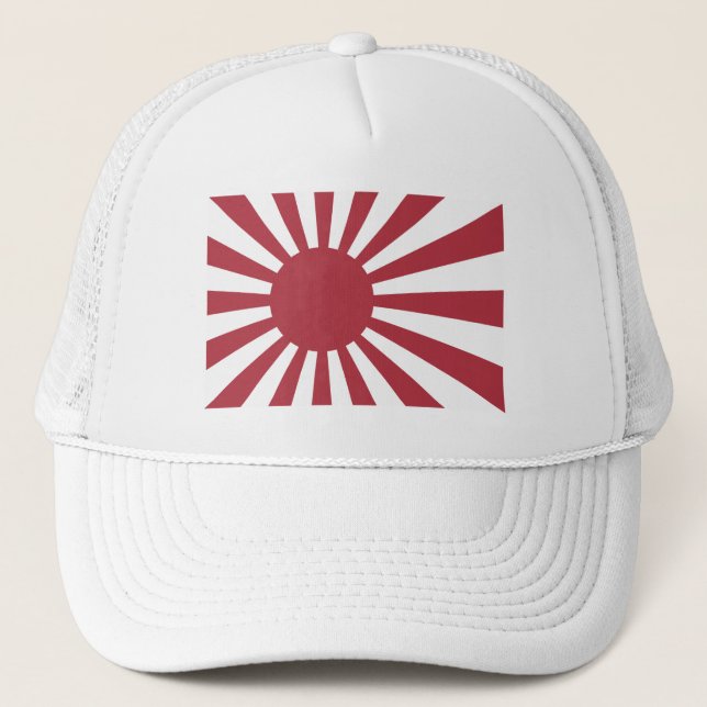 Casquette Drapeau du soleil levant impérial du Japon, Edo à  (Devant)