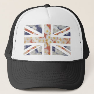 Casquette Drapeau d'Union Jack les Anglais (R-U) de fleur de