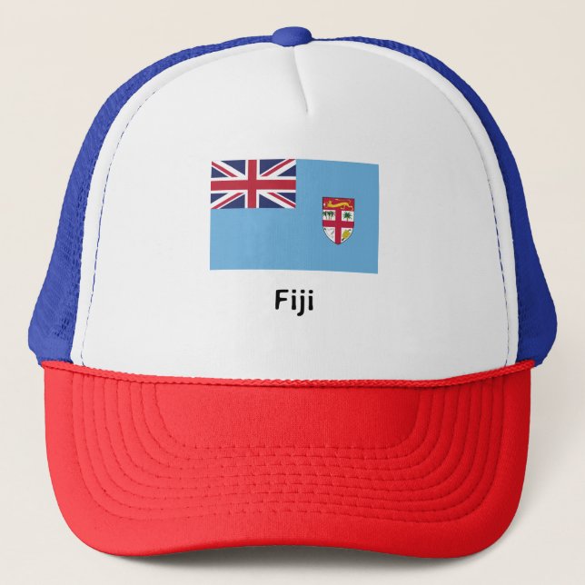 Casquette Drapeau Fidji (Devant)