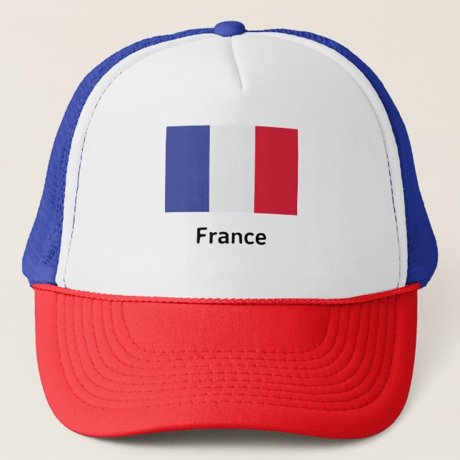 Casquette Drapeau France (Devant)