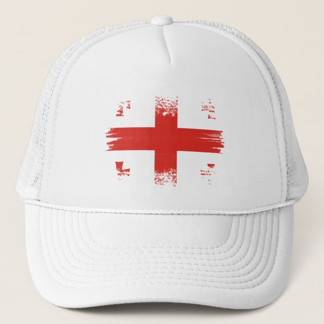 Casquette Drapeau géorgien (Devant)