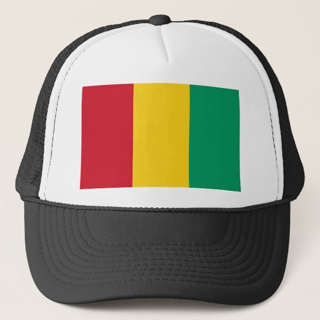 Casquette Drapeau Guinée (Devant)