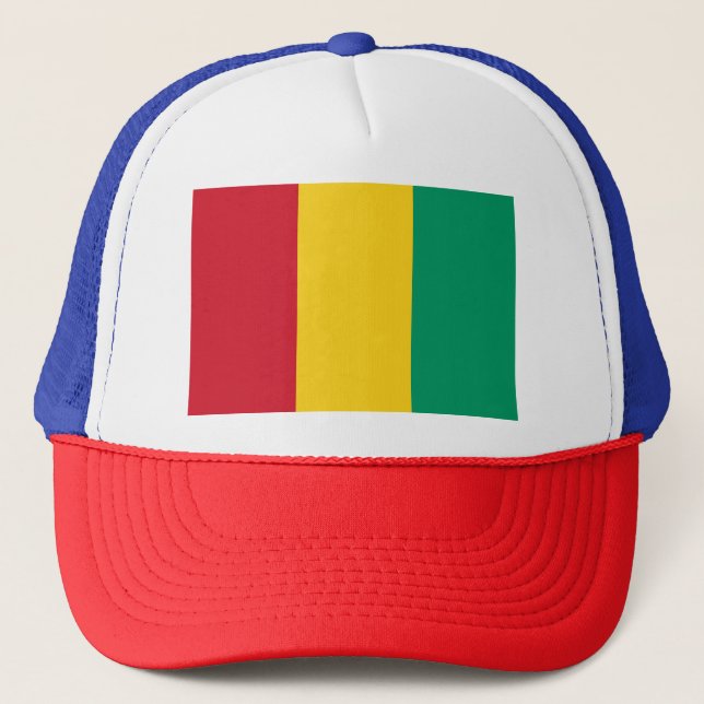 Casquette Drapeau Guinée (Devant)