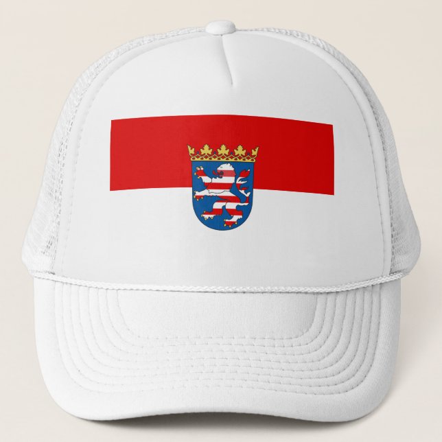 Casquette Drapeau Hesse Trucker Hat (Devant)