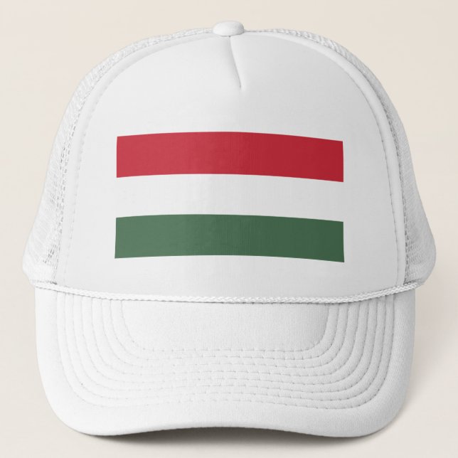 Casquette Drapeau Hongrie (Devant)