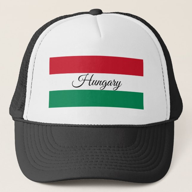 Casquette drapeau hongrois & Hongrie - mode, voyages / sport (Devant)