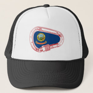 Casquette Drapeau Idaho Escalade carabiner