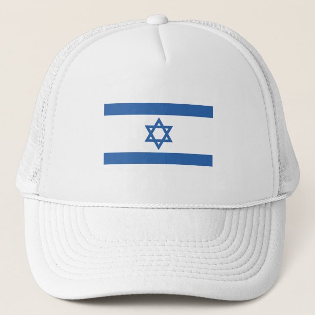 Casquette Drapeau Israël (Devant)