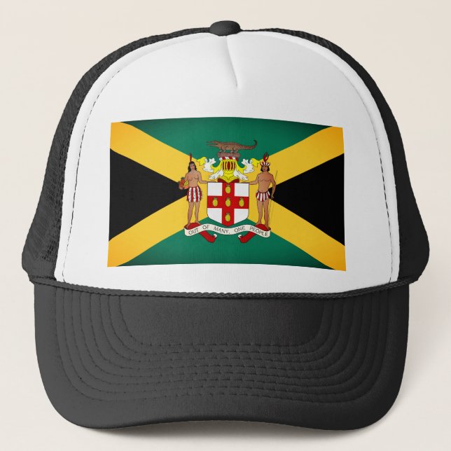 Casquette Drapeau jamaïcain / Armoiries (Devant)