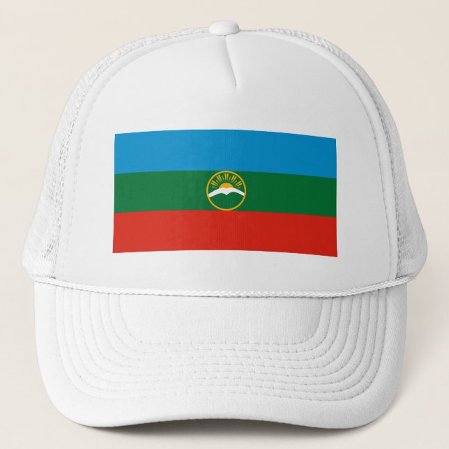 Casquette Drapeau Karachay Cherkessia (Devant)