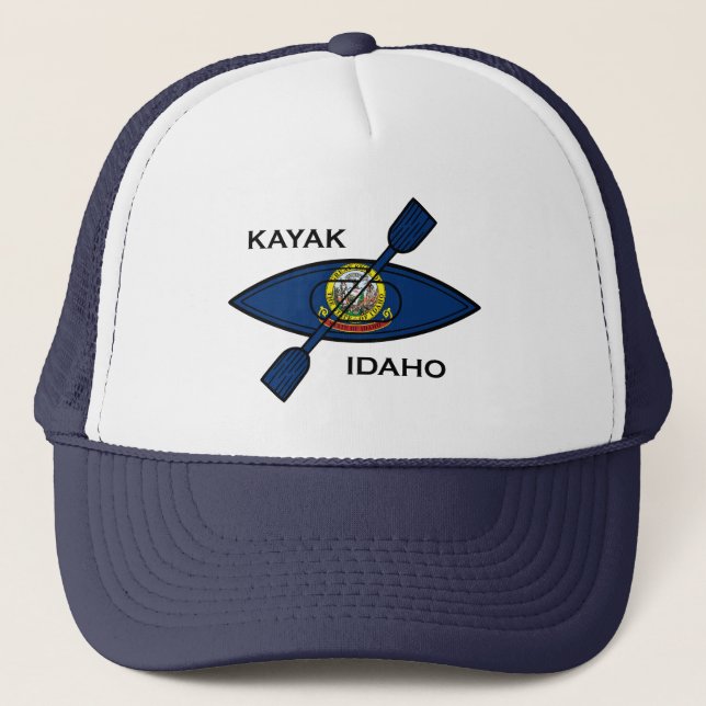 Casquette Drapeau Kayak Idaho (Devant)