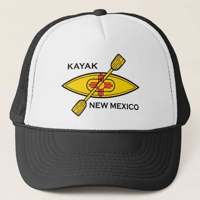 Casquette Drapeau Kayak Nouveau-Mexique (Devant)
