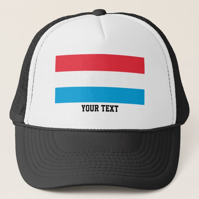 Casquette Drapeau luxembourgeois (Devant)