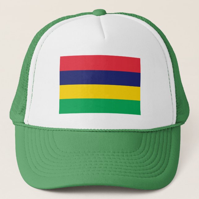 Casquette Drapeau Maurice (Devant)