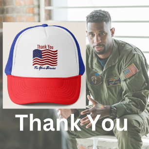 Casquette Drapeau Merci-américain