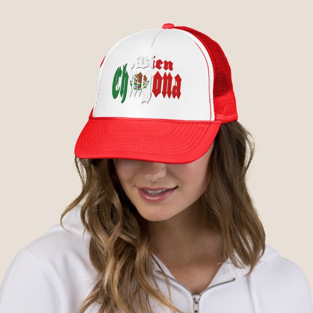 Casquette Drapeau mexicain Bien Chingona (En situation)