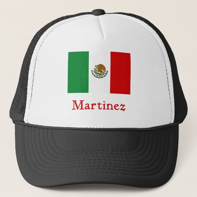 Casquette Drapeau mexicain de Martinez (Devant)