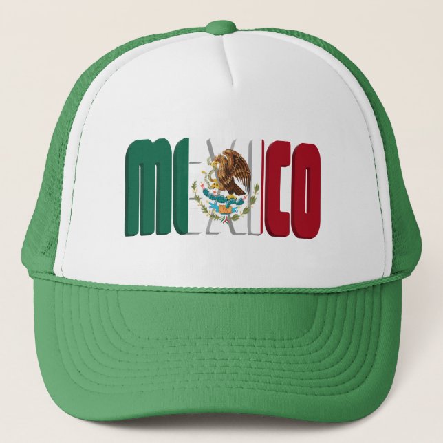 Casquette Drapeau mexicain MEXICO (Devant)