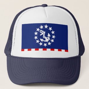 Casquette Drapeau nautical américain du yacht