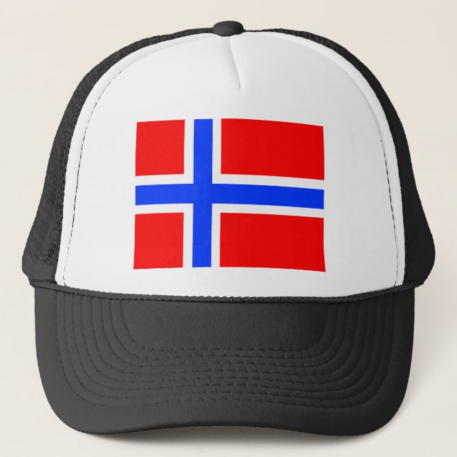 Casquette Drapeau norvégien (Devant)