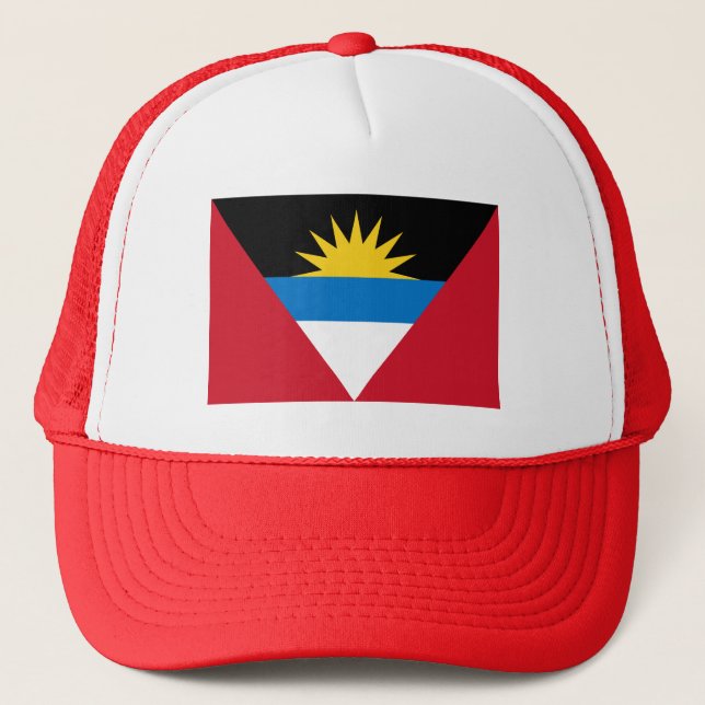 Casquette Drapeau patriotique d'Antigua-et-Barbuda (Devant)