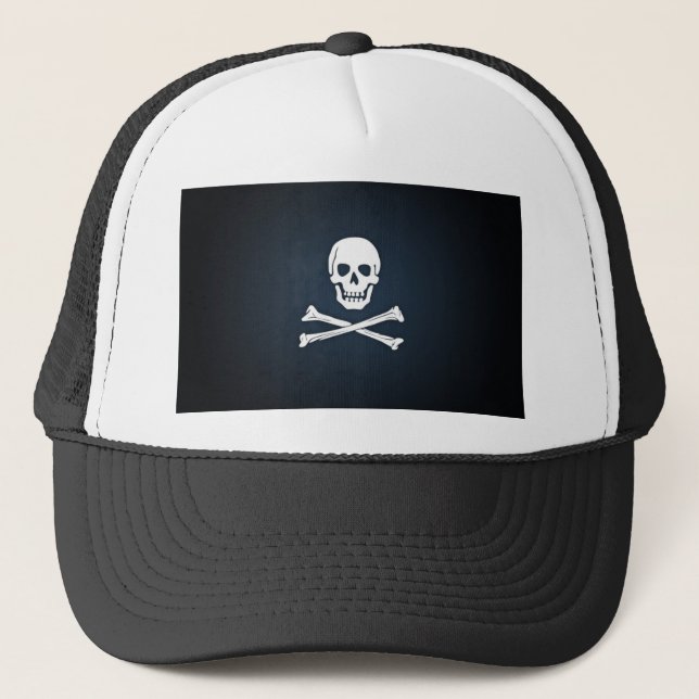 Casquette drapeau pirate (Devant)