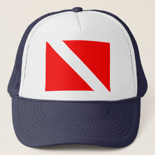 Casquette Drapeau Plongée Plongée Plongée Plongée Diver Down