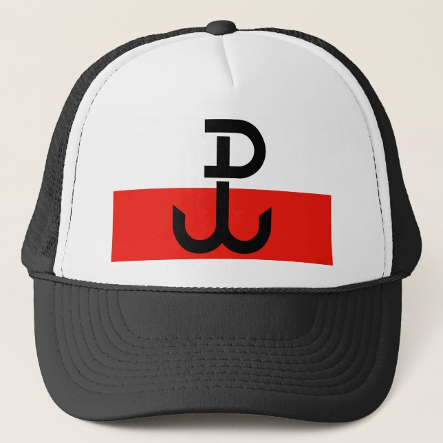 Casquette Drapeau polonais de résistance (Devant)