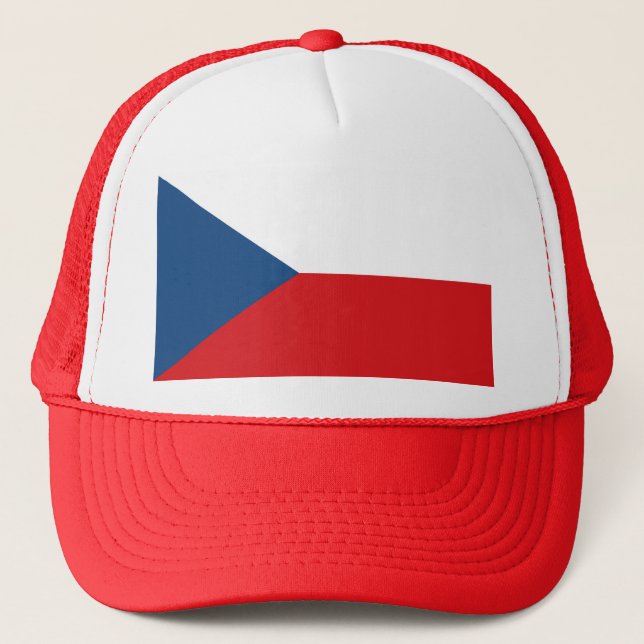 Casquette Drapeau République tchèque (Devant)