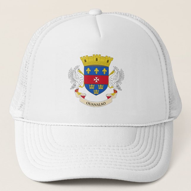 Casquette Drapeau Saint-Barthélemy (Devant)