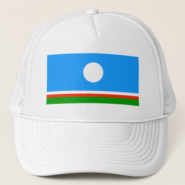 Casquette Drapeau Sakha (Devant)