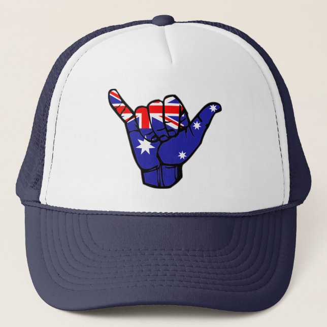 Casquette Drapeau Shaka Australie (Devant)