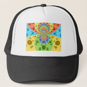 Casquette Drapeau sud-coréen Inspiré Art Abstrait Impression