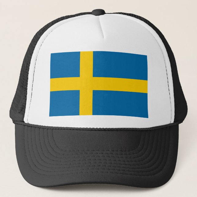 Casquette Drapeau Suède (Devant)