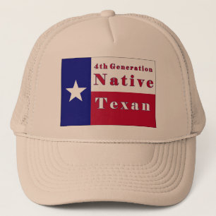 Casquette Drapeau texan natif de 4e génération