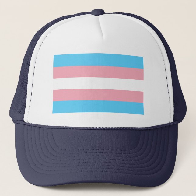 Casquette Drapeau transgenre trans pride symbole LGBT homo g (Devant)