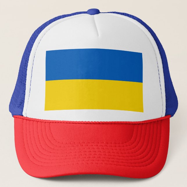 Casquette Drapeau Ukraine (Devant)