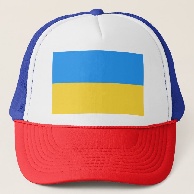 Casquette Drapeau ukrainien (Devant)