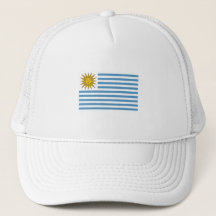 Drapeau uruguayen Coupe du Monde Football Trucker 