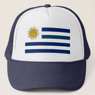 Casquette Drapeau uruguayen dépouillé moderne