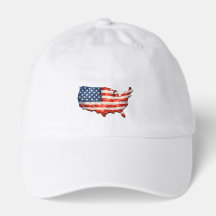 Drapeau USA Carte - J'aime mon pays Patriotique