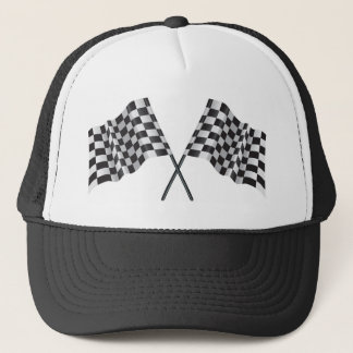 Casquette drapeaux croisés checkered